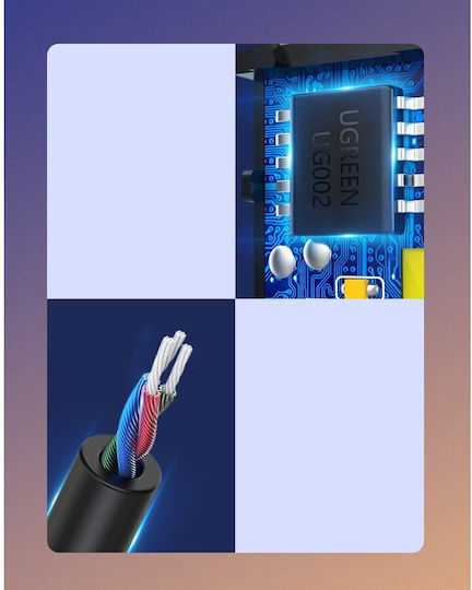 Ugreen Bluetooth Αυτοκινήτου CM309 για το Ταμπλό (AUX / Audio Receiver / με USB θύρα Φόρτισης)
