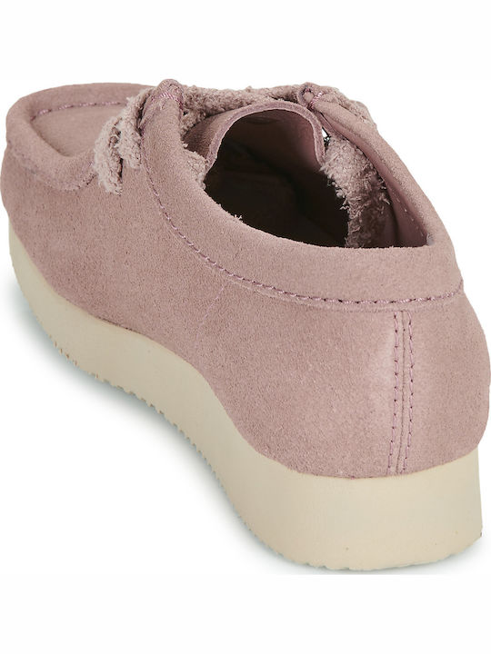 Wallabee Damen Oxfords in Rosa Farbe