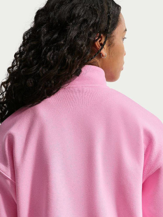 Nike Παιδικό Φούτερ Pink Rise