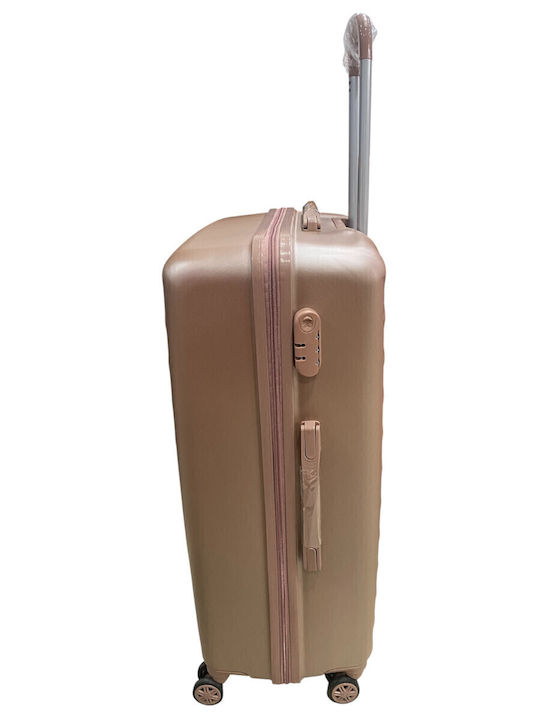 Jetbags Suitcases Hard Gold with 4 Wheels Set 3 Pcs