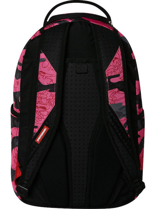 Sprayground School Backpack for Junior High-High School with Water Bottle Holder Pink 29 x 15 x 45cm