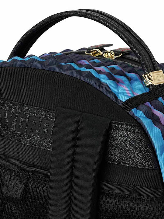Sprayground Schulranzen Rucksack für Junior High-High School mit Flaschenhalter Samurai Mehrfarbig 29 x 15 x 45cm