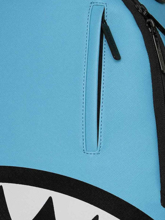 Sprayground School Backpack for Middle School - High School Backpacks Shark Central Bubbly Blue
