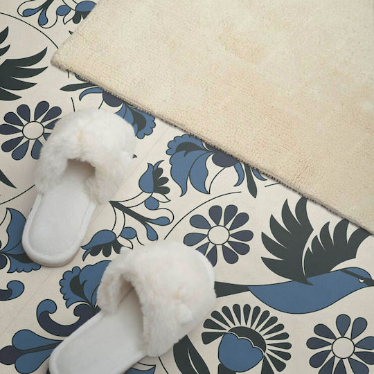 Self-adhesive Decoration Graphic Office Study 100x50 Cm Pattern Bird Flowers