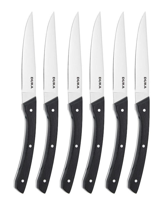 Duka Stainless Steel Knife Set 6 Pieces