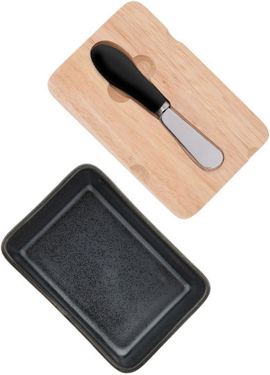Duka Butterdose Aus Porzellan Schwarz