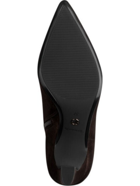 Damen Stiefeletten Braun