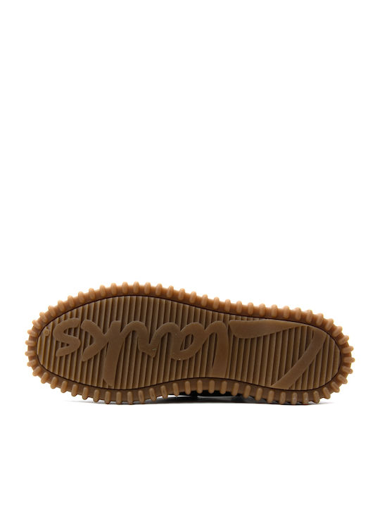 Torhill Leder Damen Stiefeletten Braun
