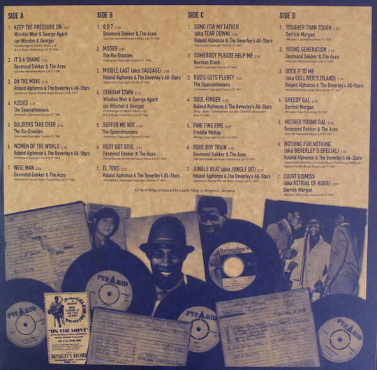 Various Keep Pressure On Beverley's Rock Steady Singles 1966 1967 Vinyl