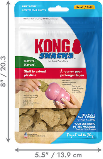 Kong Biscuiți Pentru Căței Rase Mici Cu Pui Mici 198gr
