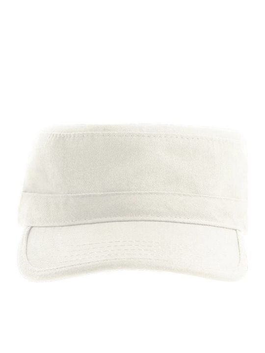 Atlantis 860 Tank Jockey Cap Military 100% Cotton Brushed White