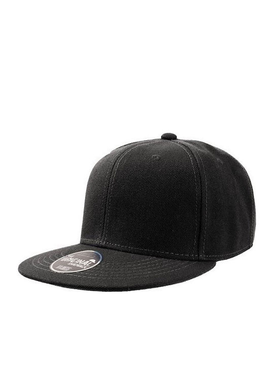 Atlantis 845 Snap Back Καπέλο Jockey 6 Panel Flat Γείσο – 100% Ακρυλικό Black Atlantis 845 Snap Back Καπέλο Jockey 6 Panel Flat Γείσο – 100% Ακρυλικό Black