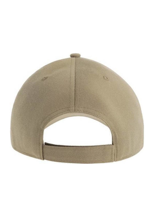Atlantis Joshua Εξάφυλλο Καπέλο Τζόκεϊ 100% Πολυέστερ 200gsm Khaki Atlantis Joshua Εξάφυλλο Καπέλο Τζόκεϊ 100% Πολυέστερ 200gsm Khaki