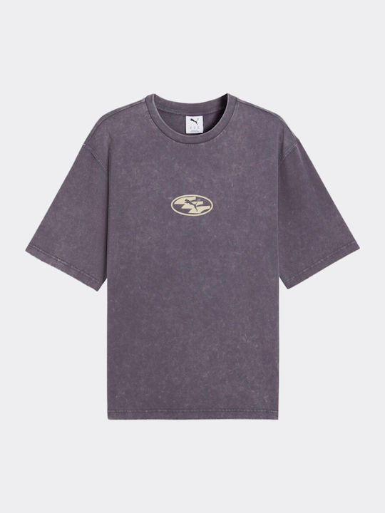 Graphic T-shirt Μωβ