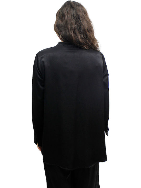 Long Sleeve Women's Shirt Black