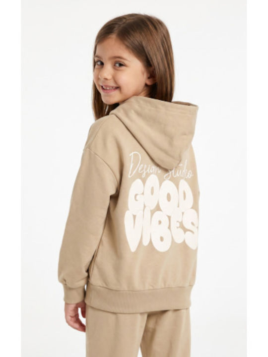 Trax Kids Sweatpants Set Beige 2 Pieces