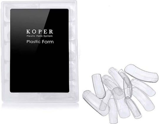 Koper Plastic Двойни форми Форми за удължаване на нокти No2 120 бр
