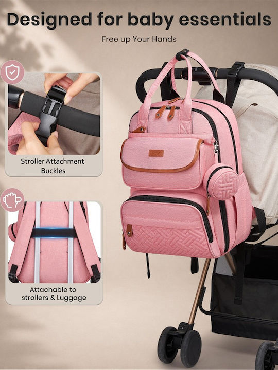 Miss Lulu Ormi Rucksack Rosa