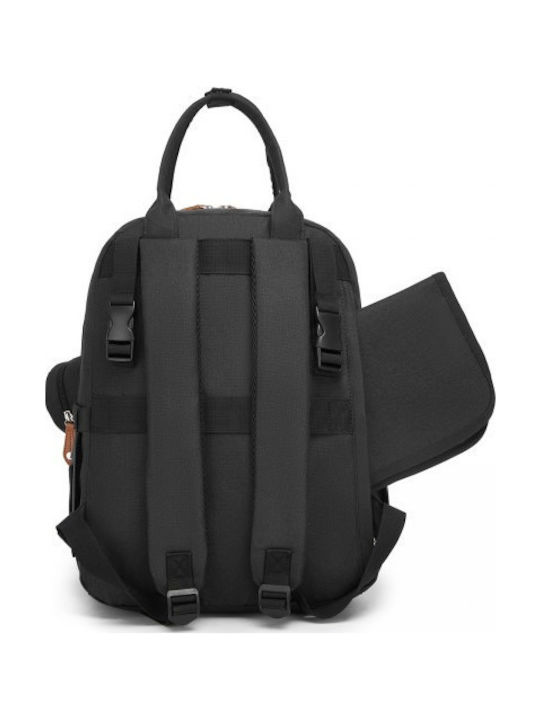 Miss Lulu Backpack Μαύρο