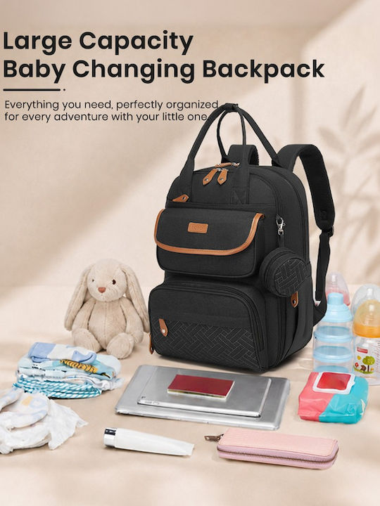 Miss Lulu Backpack Μαύρο