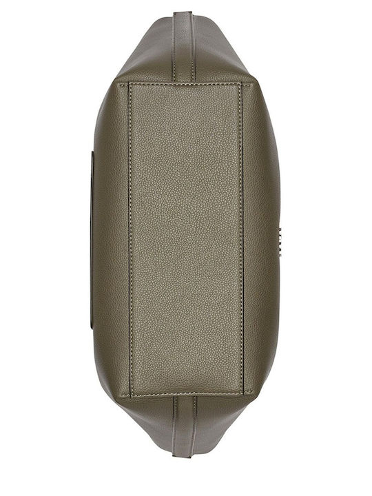 Paula Damen Schulter Tasche Khaki