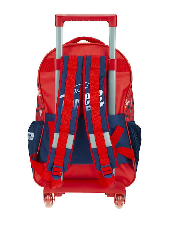 Ekdoseis Giovas Ghiozdan Școlar Troler Cu Husă Pentru Sticlă De Apă Multicolor 32 X 17 Cm
