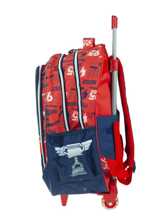 Ekdoseis Giovas Ghiozdan Școlar Troler Cu Husă Pentru Sticlă De Apă Multicolor 32 X 17 Cm