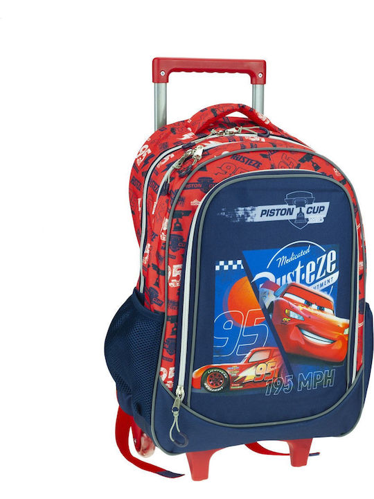 Ekdoseis Giovas Ghiozdan Școlar Troler Cu Husă Pentru Sticlă De Apă Multicolor 32 X 17 Cm