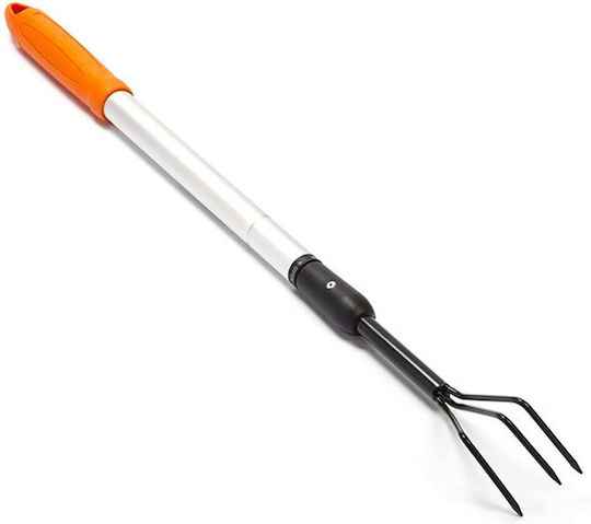 Cultivator Telescopic De Mână Black & Decker Din Oțel Cu 3 Dinți 77-112 Cm Negru Portocaliu 871125223526