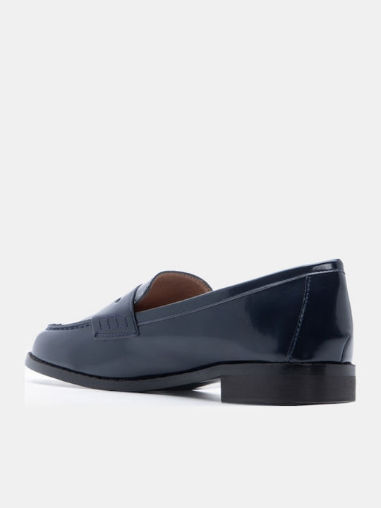 Damen Mokassins in Marineblaue Farbe