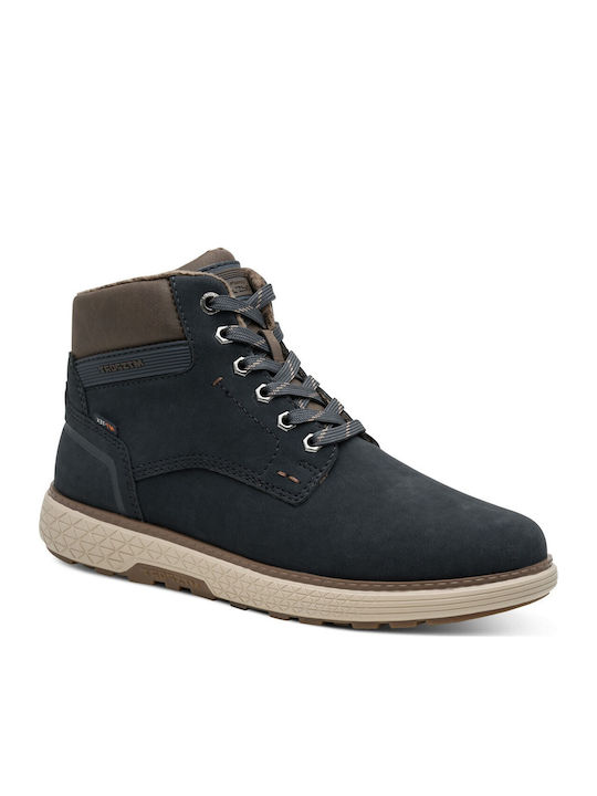 Navy Blue Men's Boots
