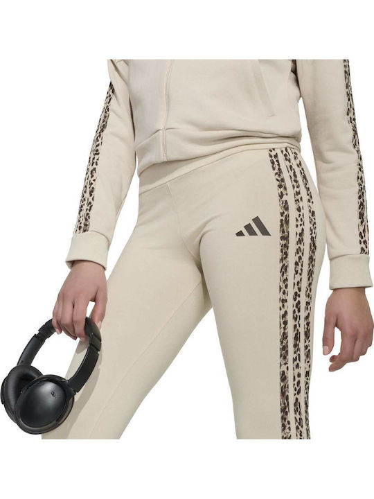 Kinderleggings Sport Lang Beiges