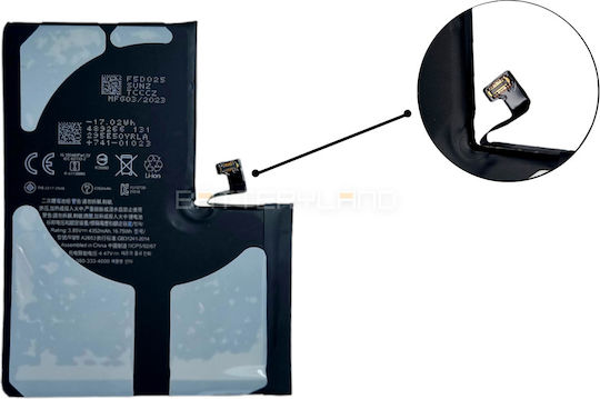Bulk Kompatibler Ersatzakku 4352mAh für Apple iPhone 13 Pro Max