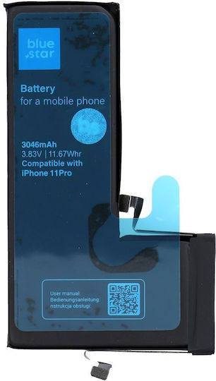 Blue Star Συμβατή Μπαταρία Αντικατάστασης 3046mAh για iPhone 11 Pro