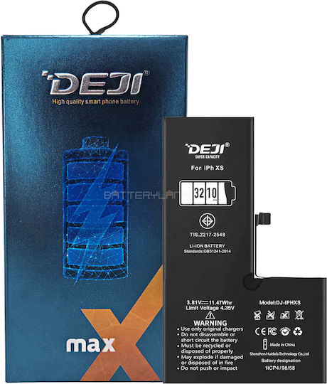 616-00512 Baterie compatibilă de înlocuire 3210mAh pentru iPhone XS