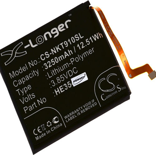 Nokia HE354 Ersatzakku 3320mAh für Nokia 9 PureView