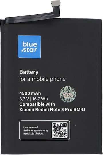 Blue Star Συμβατή Μπαταρία Αντικατάστασης 4500mAh για Redmi Note 8 Pro