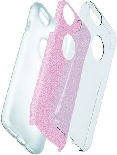 Caselab Glitter Back Cover Σιλικόνης Ροζ (iPhone 13)