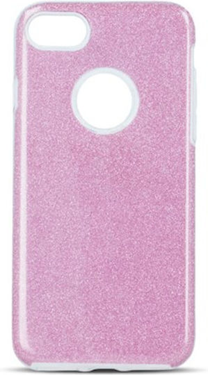 Caselab Glitter Back Cover Σιλικόνης Ροζ (iPhone 13)