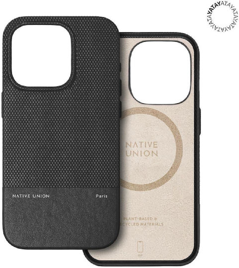 Native Union Back Cover Plastic Black (iPhone 15)
