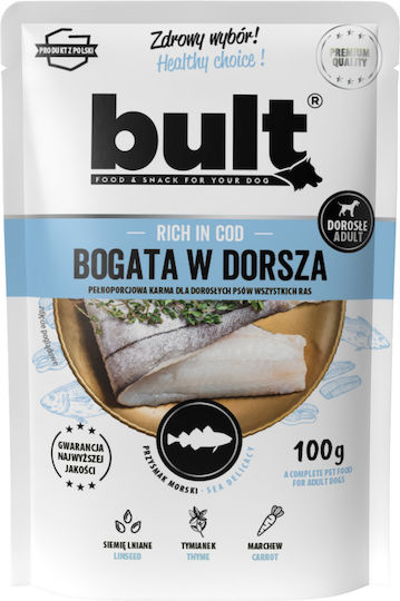 Bult Bult Nasses Katzenfutter in Beutel mit Kabeljau, Türkei, Lamm, Ente und Rindfleisch 30x100g