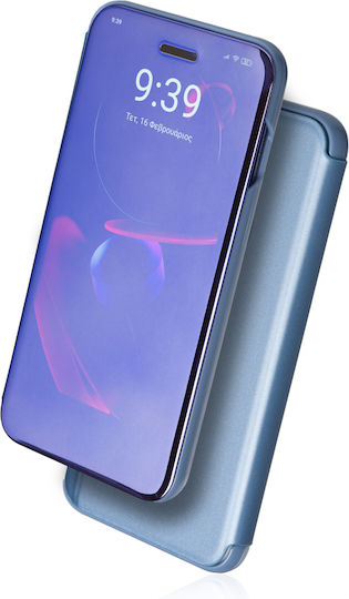 Naxius View Book Δερματίνης Μπλε (Galaxy A30s)