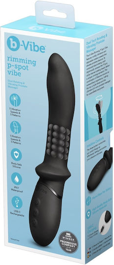 b-Vibe Rimming Πρωκτικός Δονητής Μαύρος