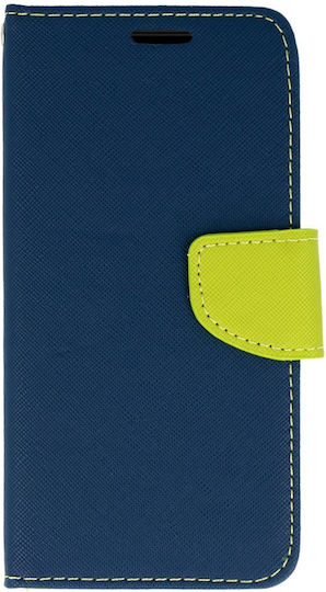 Fancy Book Δερματίνης Navy/Lime (Galaxy S20 Ultra)