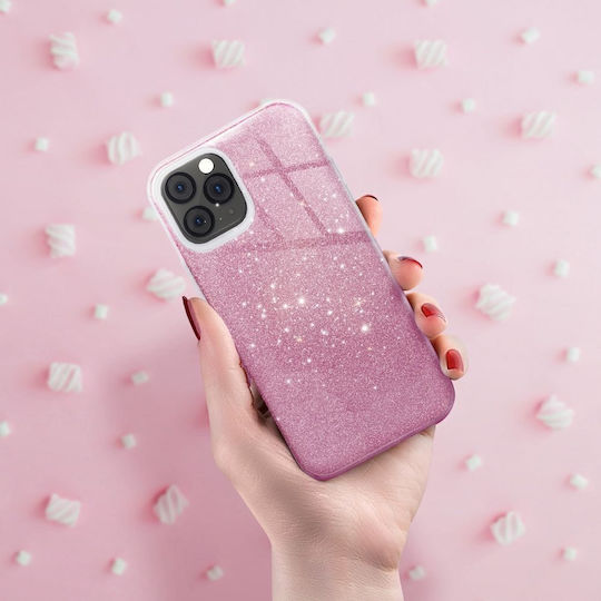 Forcell Shining Задна корица Силикон Розов (Redmi Note 12 5G)