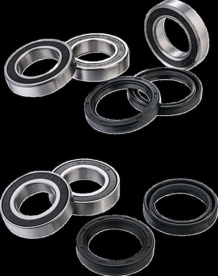 Factory Links Kit Rulmenți Șaibe Roată Față-spate Kwk-y-003