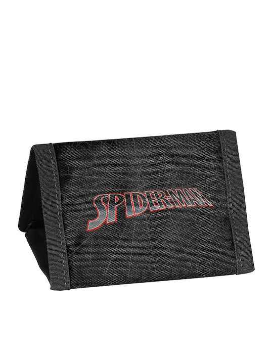 Paso Kids Coin Wallet with Velcro Black
