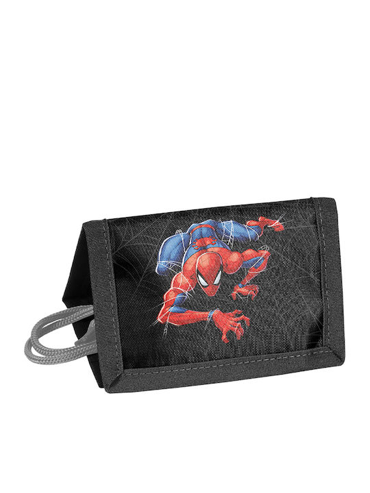 Paso Kids Coin Wallet with Velcro Black