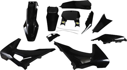 Cycra Set Piese De Motocicletă Din Plastic Pentru Husqvarna FC 450 FC 350 FC 250 Negru 5 Bucăți