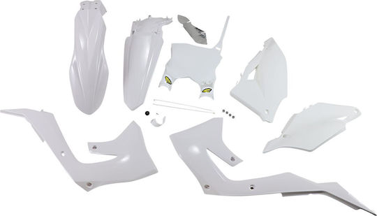 Cycra Kit of Plastics 1cyc-9425-42 5 Pieces Kawasaki KX 450 21-23 Kawasaki KX 250 X 21-23 Kawasaki KX 250 21-23 Kawasaki KX 450 X 21-23 White